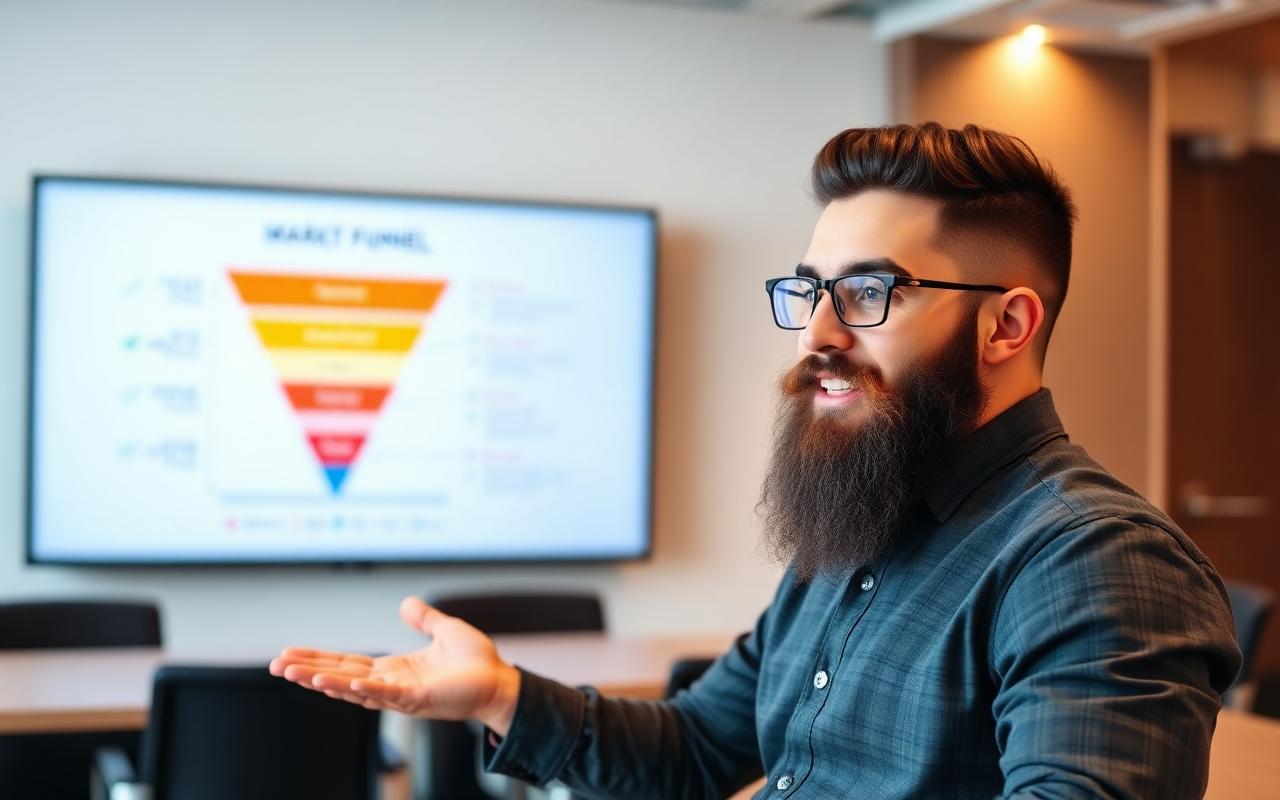 Marketing funnel presentation